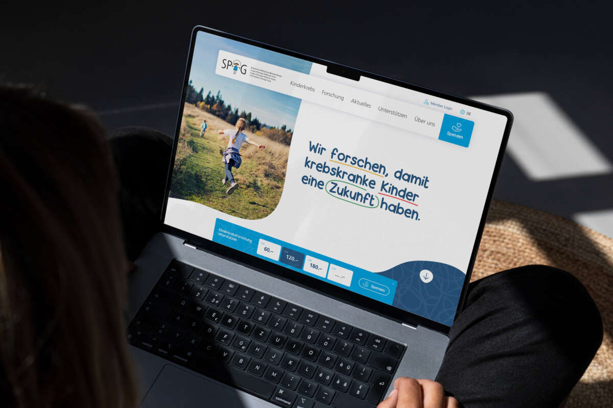 Neue Website für SPOG – Hoffnung und Lebensfreude im digitalen Raum